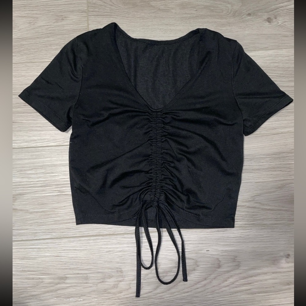 V-neck Adjustable Top (FINAL SALE)